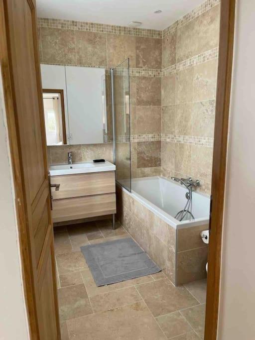 Villa D'Exception A 500 M De La Plage Merville-Franceville-Plage Ngoại thất bức ảnh